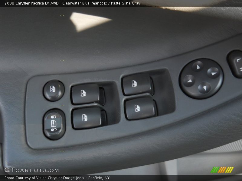 Clearwater Blue Pearlcoat / Pastel Slate Gray 2008 Chrysler Pacifica LX AWD