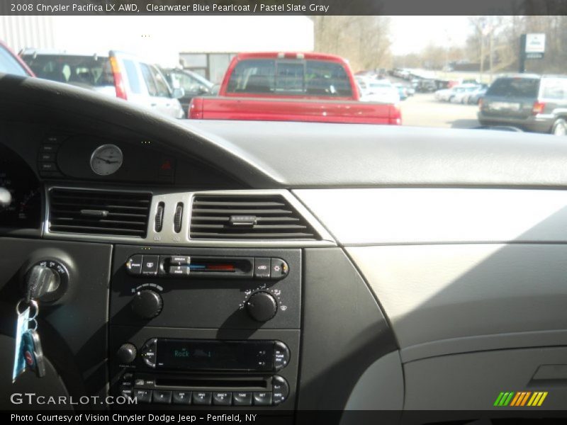Clearwater Blue Pearlcoat / Pastel Slate Gray 2008 Chrysler Pacifica LX AWD