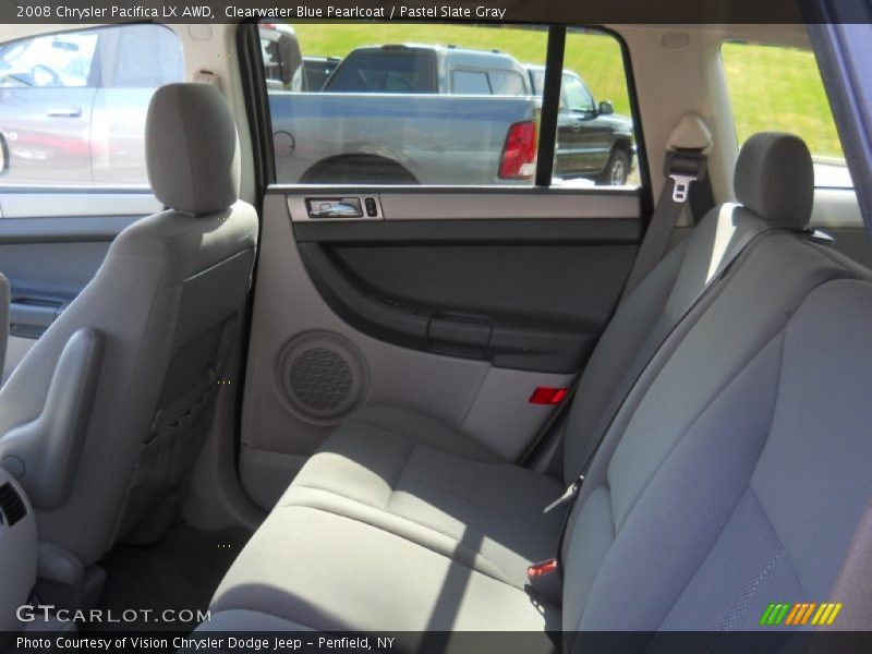Clearwater Blue Pearlcoat / Pastel Slate Gray 2008 Chrysler Pacifica LX AWD