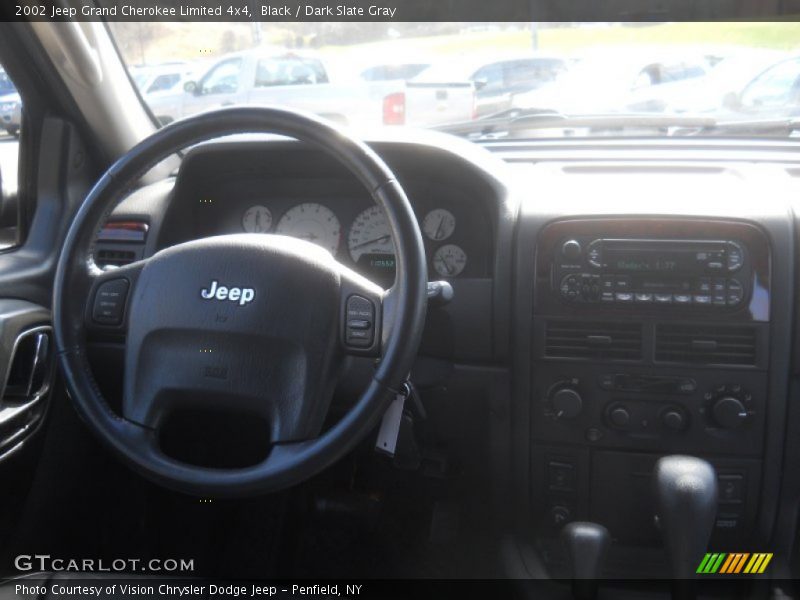 Black / Dark Slate Gray 2002 Jeep Grand Cherokee Limited 4x4