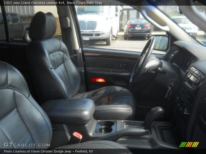 Black / Dark Slate Gray 2002 Jeep Grand Cherokee Limited 4x4