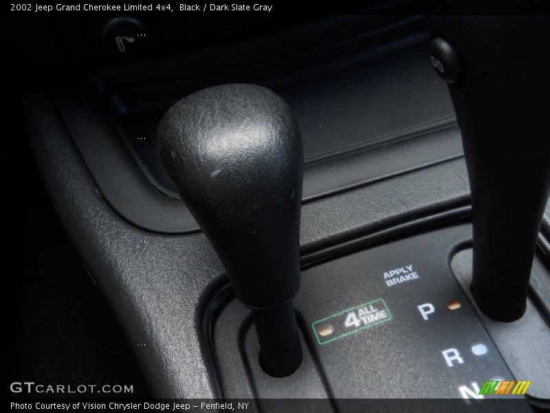 Black / Dark Slate Gray 2002 Jeep Grand Cherokee Limited 4x4