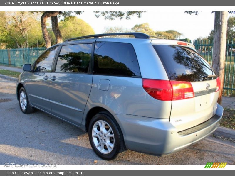 Blue Mirage Metallic / Fawn Beige 2004 Toyota Sienna XLE Limited