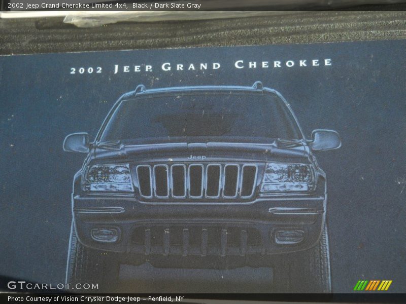 Black / Dark Slate Gray 2002 Jeep Grand Cherokee Limited 4x4