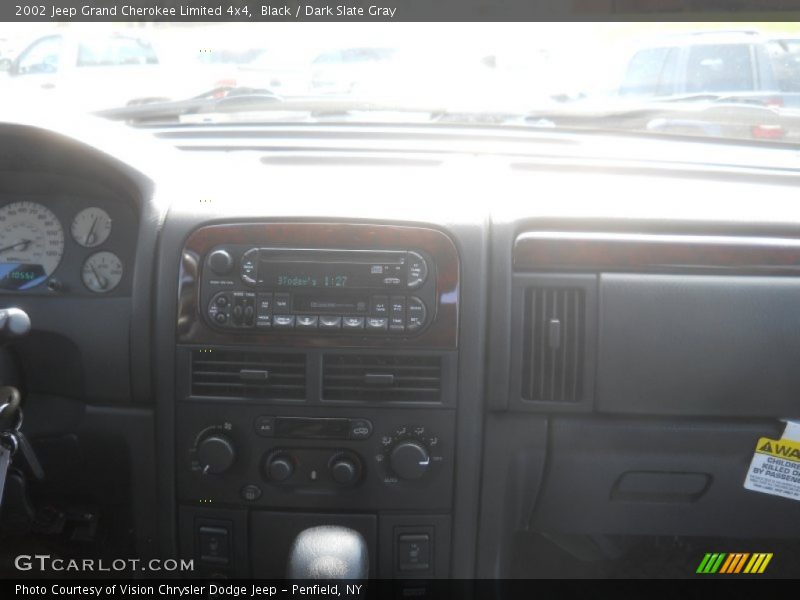 Black / Dark Slate Gray 2002 Jeep Grand Cherokee Limited 4x4