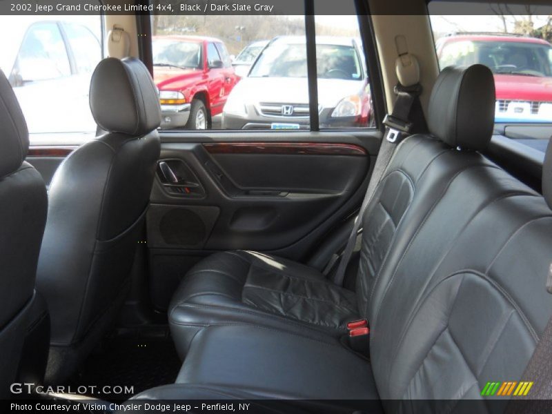 Black / Dark Slate Gray 2002 Jeep Grand Cherokee Limited 4x4