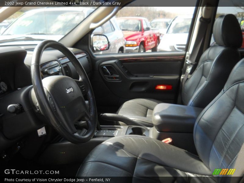 Black / Dark Slate Gray 2002 Jeep Grand Cherokee Limited 4x4