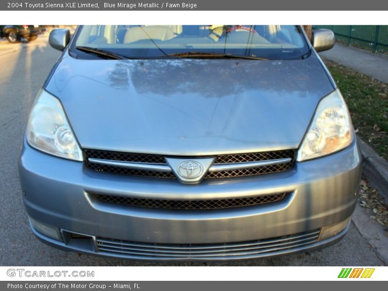 Blue Mirage Metallic / Fawn Beige 2004 Toyota Sienna XLE Limited