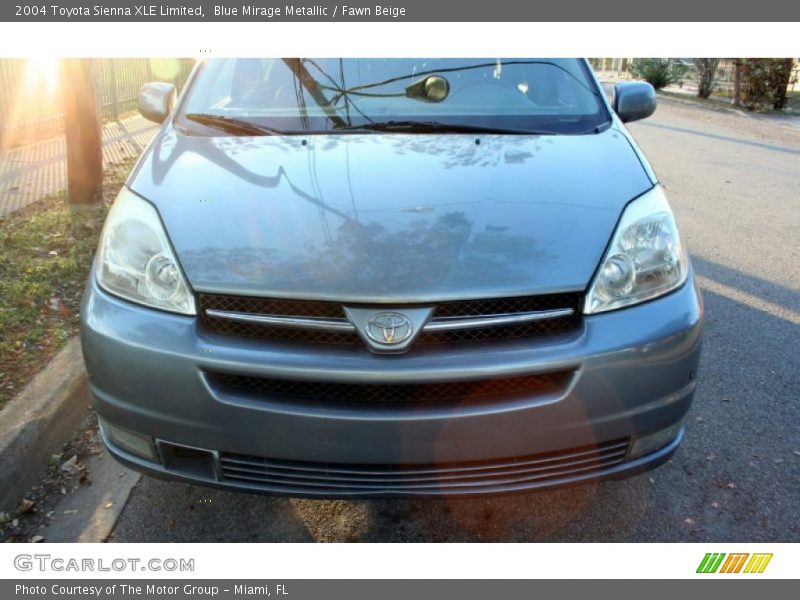 Blue Mirage Metallic / Fawn Beige 2004 Toyota Sienna XLE Limited