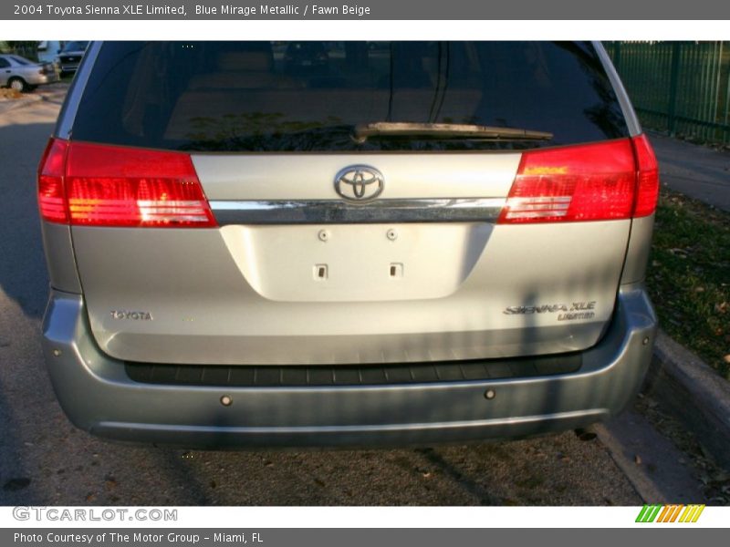 Blue Mirage Metallic / Fawn Beige 2004 Toyota Sienna XLE Limited