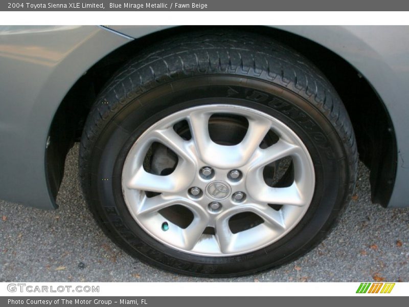 Blue Mirage Metallic / Fawn Beige 2004 Toyota Sienna XLE Limited