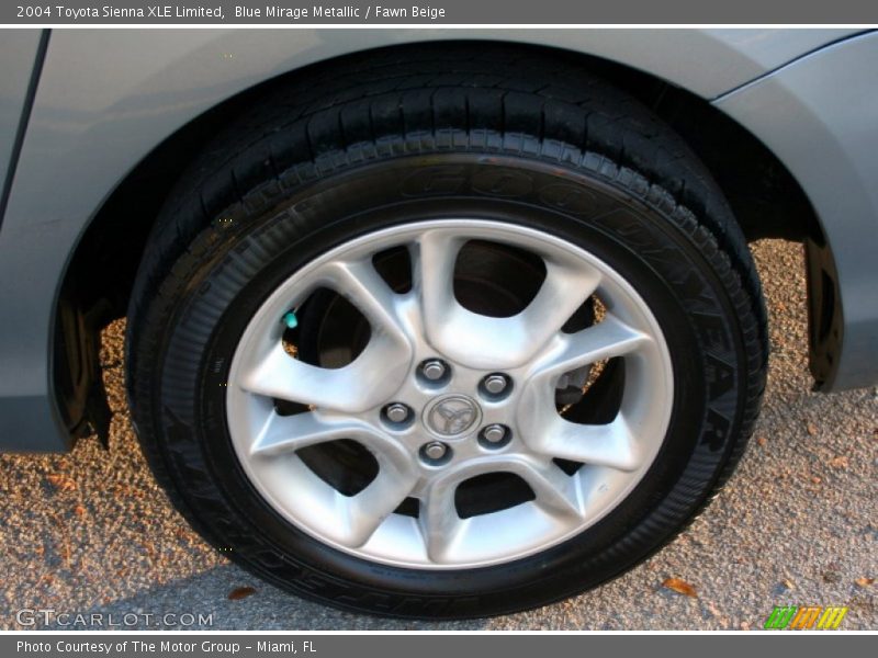 Blue Mirage Metallic / Fawn Beige 2004 Toyota Sienna XLE Limited
