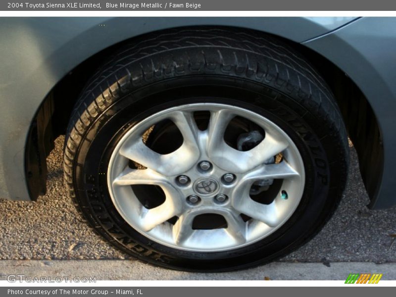 Blue Mirage Metallic / Fawn Beige 2004 Toyota Sienna XLE Limited