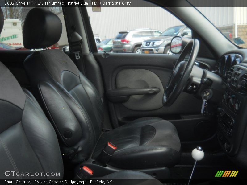 Patriot Blue Pearl / Dark Slate Gray 2003 Chrysler PT Cruiser Limited