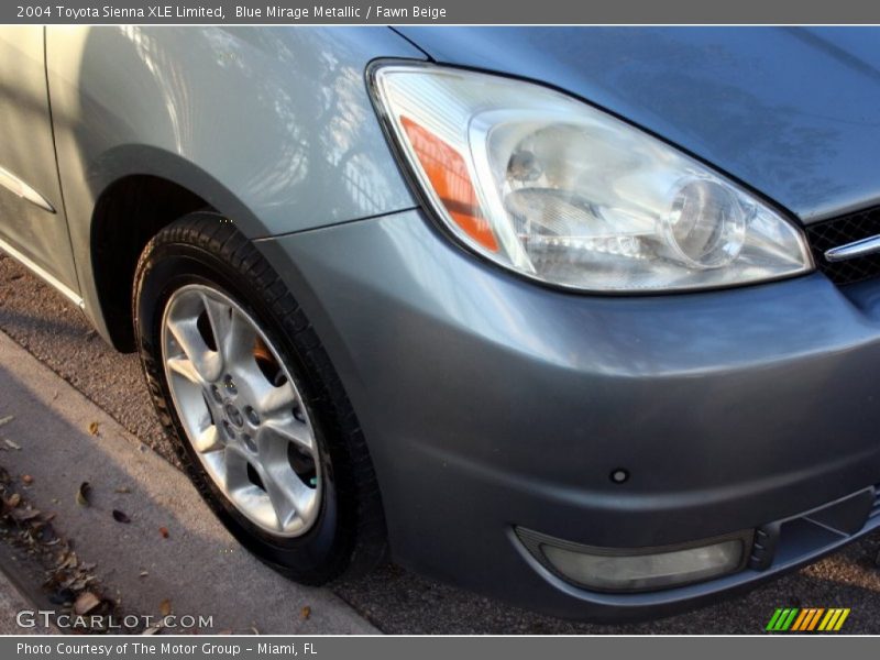 Blue Mirage Metallic / Fawn Beige 2004 Toyota Sienna XLE Limited