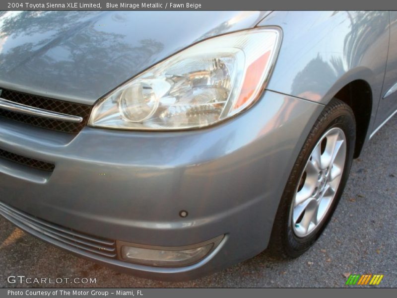 Blue Mirage Metallic / Fawn Beige 2004 Toyota Sienna XLE Limited