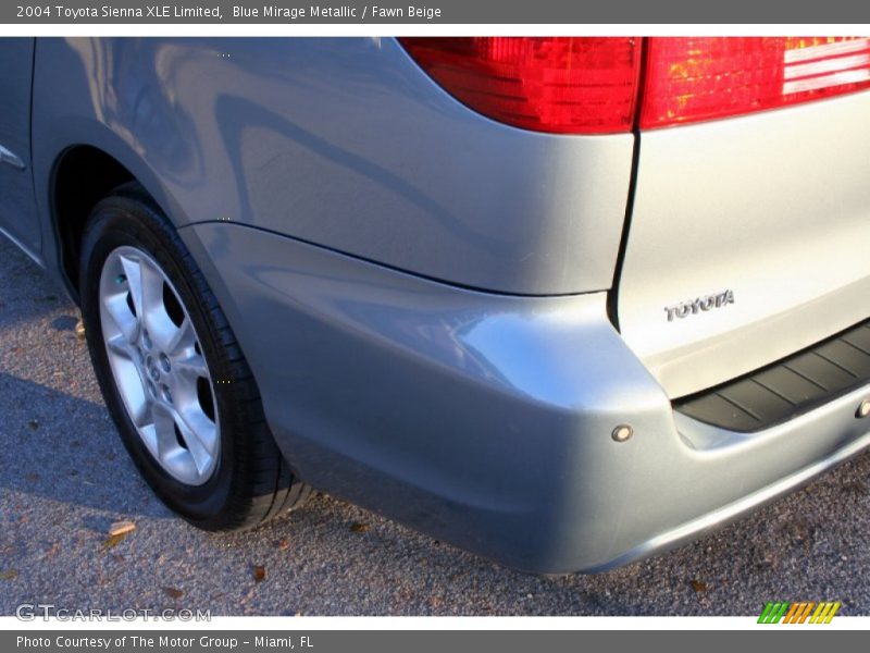 Blue Mirage Metallic / Fawn Beige 2004 Toyota Sienna XLE Limited