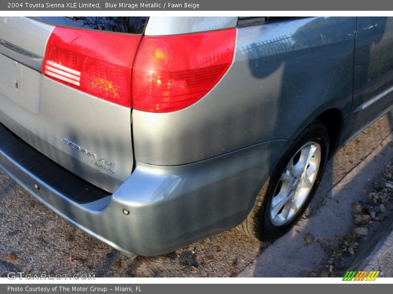 Blue Mirage Metallic / Fawn Beige 2004 Toyota Sienna XLE Limited