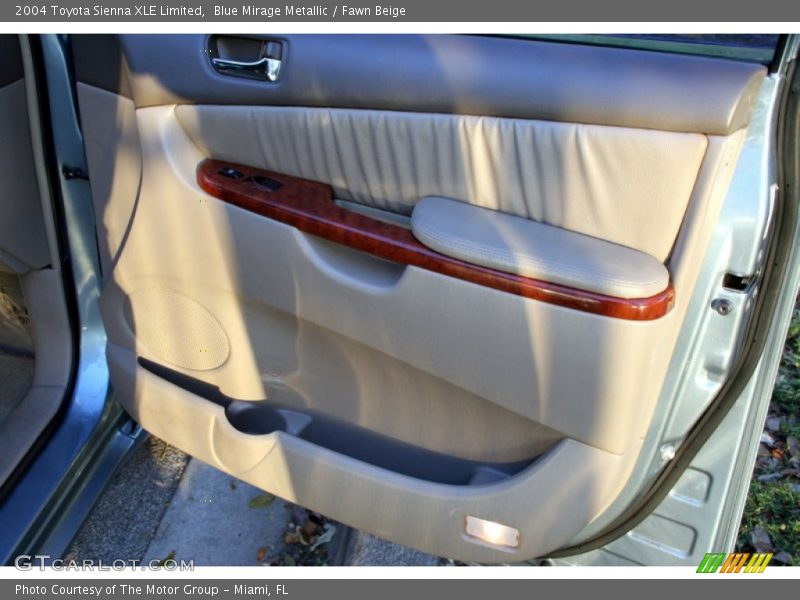 Blue Mirage Metallic / Fawn Beige 2004 Toyota Sienna XLE Limited