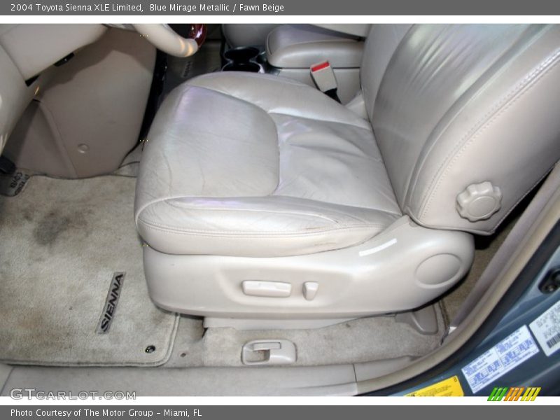 Blue Mirage Metallic / Fawn Beige 2004 Toyota Sienna XLE Limited