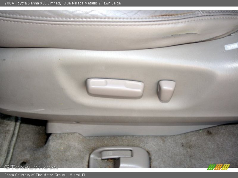 Blue Mirage Metallic / Fawn Beige 2004 Toyota Sienna XLE Limited