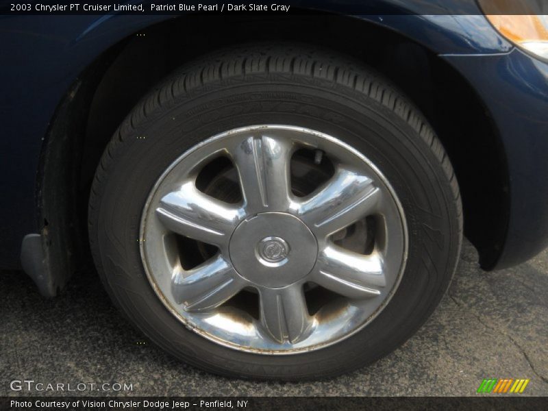 Patriot Blue Pearl / Dark Slate Gray 2003 Chrysler PT Cruiser Limited