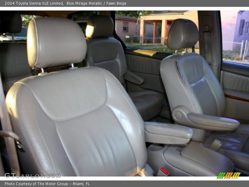 Blue Mirage Metallic / Fawn Beige 2004 Toyota Sienna XLE Limited