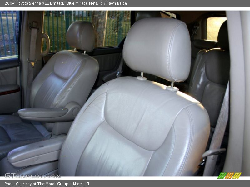Blue Mirage Metallic / Fawn Beige 2004 Toyota Sienna XLE Limited