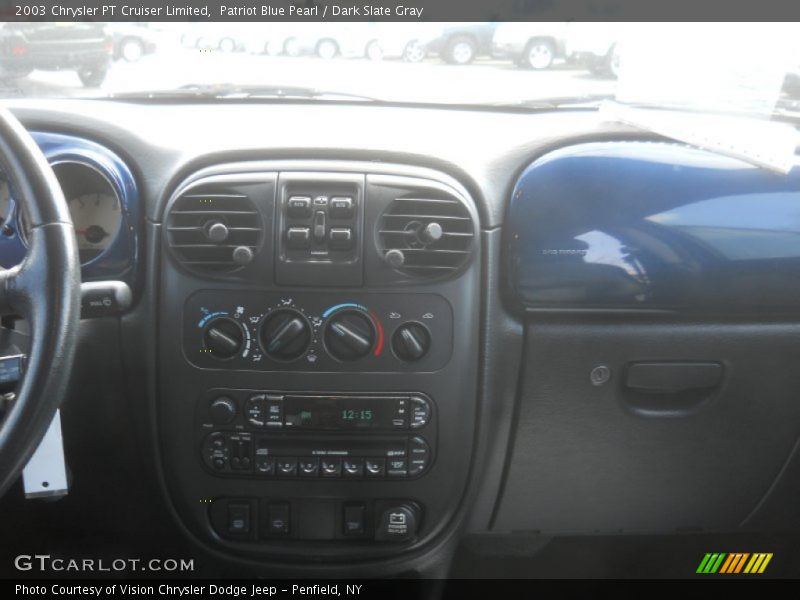 Patriot Blue Pearl / Dark Slate Gray 2003 Chrysler PT Cruiser Limited