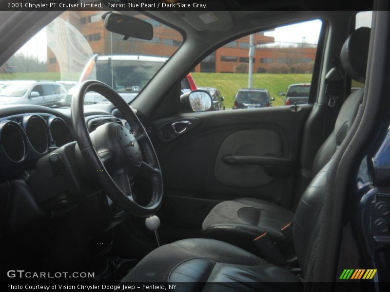 Patriot Blue Pearl / Dark Slate Gray 2003 Chrysler PT Cruiser Limited