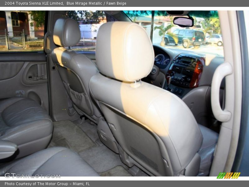 Blue Mirage Metallic / Fawn Beige 2004 Toyota Sienna XLE Limited