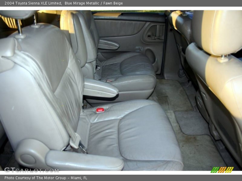 Blue Mirage Metallic / Fawn Beige 2004 Toyota Sienna XLE Limited