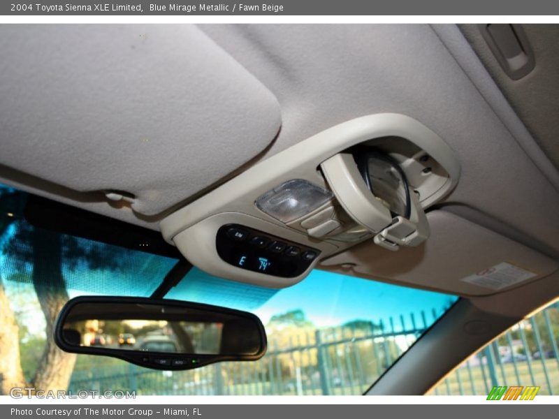 Blue Mirage Metallic / Fawn Beige 2004 Toyota Sienna XLE Limited