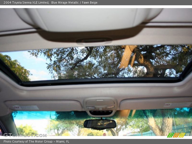 Blue Mirage Metallic / Fawn Beige 2004 Toyota Sienna XLE Limited