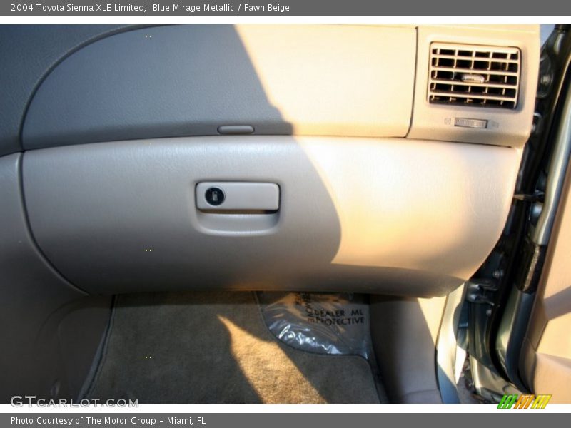 Blue Mirage Metallic / Fawn Beige 2004 Toyota Sienna XLE Limited