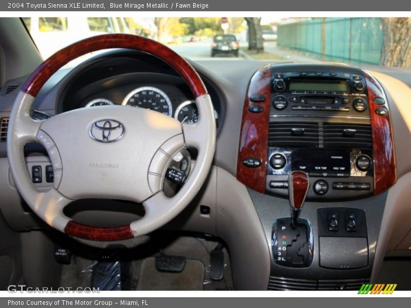 Blue Mirage Metallic / Fawn Beige 2004 Toyota Sienna XLE Limited