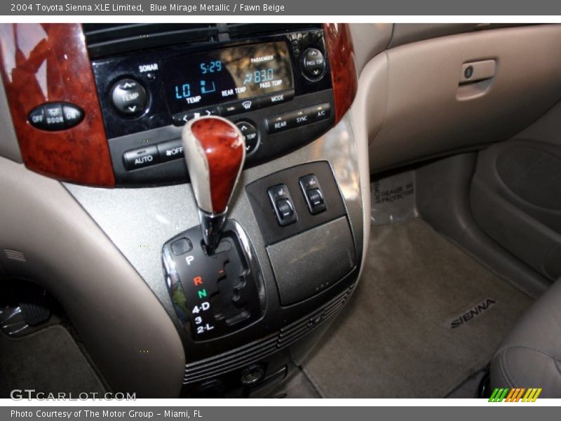 Blue Mirage Metallic / Fawn Beige 2004 Toyota Sienna XLE Limited