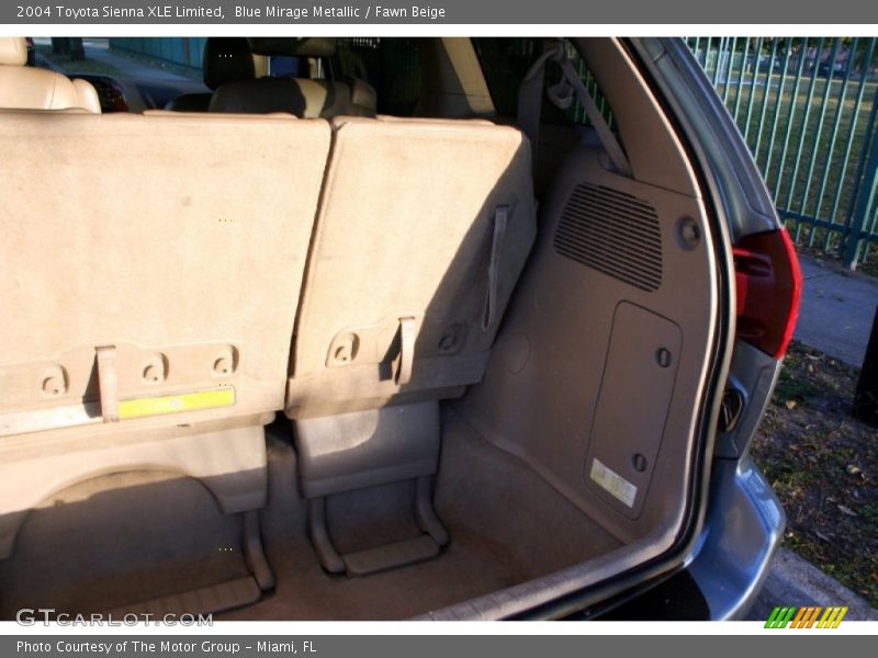 Blue Mirage Metallic / Fawn Beige 2004 Toyota Sienna XLE Limited