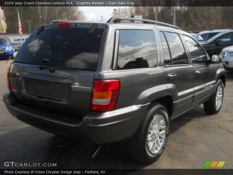 Graphite Metallic / Dark Slate Gray 2004 Jeep Grand Cherokee Limited 4x4
