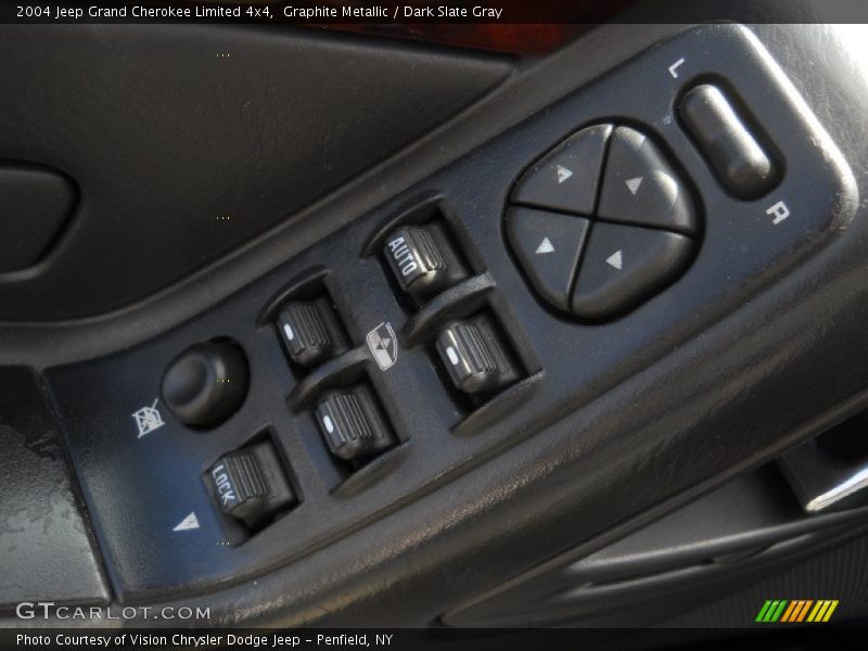 Graphite Metallic / Dark Slate Gray 2004 Jeep Grand Cherokee Limited 4x4