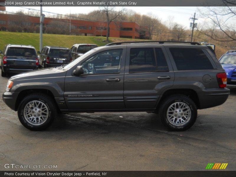 Graphite Metallic / Dark Slate Gray 2004 Jeep Grand Cherokee Limited 4x4