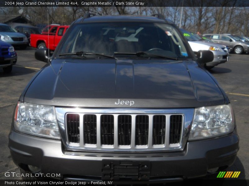 Graphite Metallic / Dark Slate Gray 2004 Jeep Grand Cherokee Limited 4x4