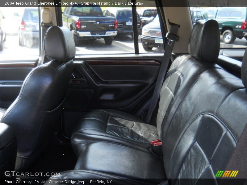 Graphite Metallic / Dark Slate Gray 2004 Jeep Grand Cherokee Limited 4x4