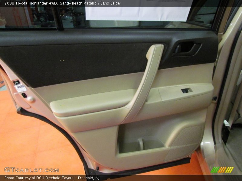 Sandy Beach Metallic / Sand Beige 2008 Toyota Highlander 4WD