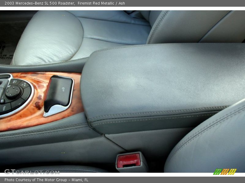 Firemist Red Metallic / Ash 2003 Mercedes-Benz SL 500 Roadster