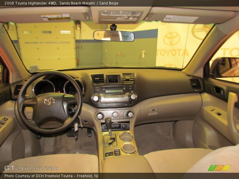 Sandy Beach Metallic / Sand Beige 2008 Toyota Highlander 4WD