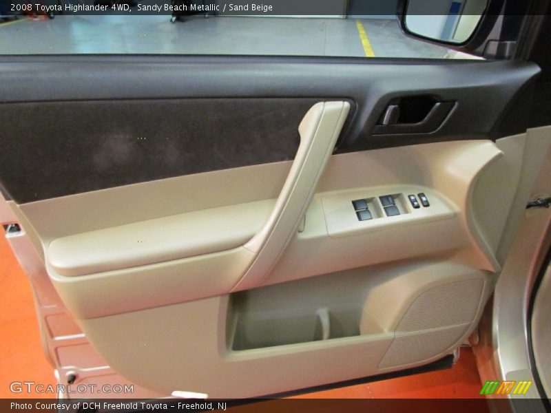 Sandy Beach Metallic / Sand Beige 2008 Toyota Highlander 4WD