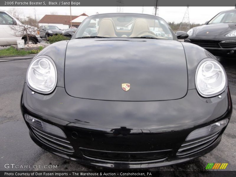 Black / Sand Beige 2006 Porsche Boxster S