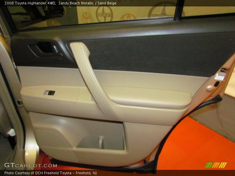Sandy Beach Metallic / Sand Beige 2008 Toyota Highlander 4WD