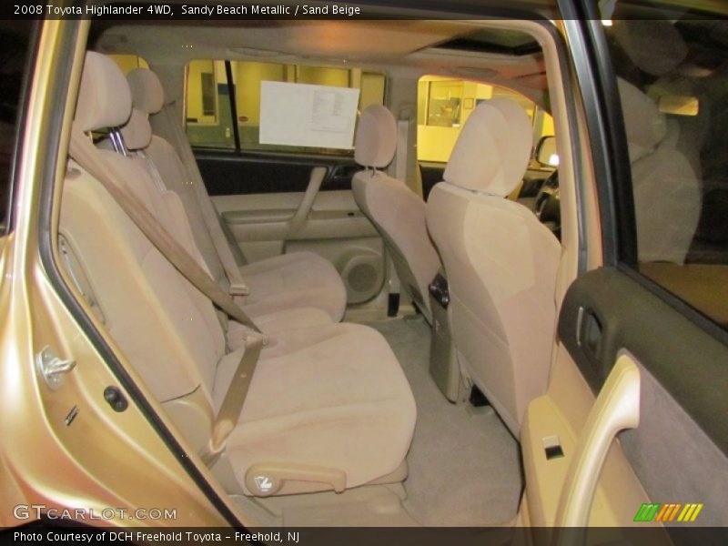 Sandy Beach Metallic / Sand Beige 2008 Toyota Highlander 4WD
